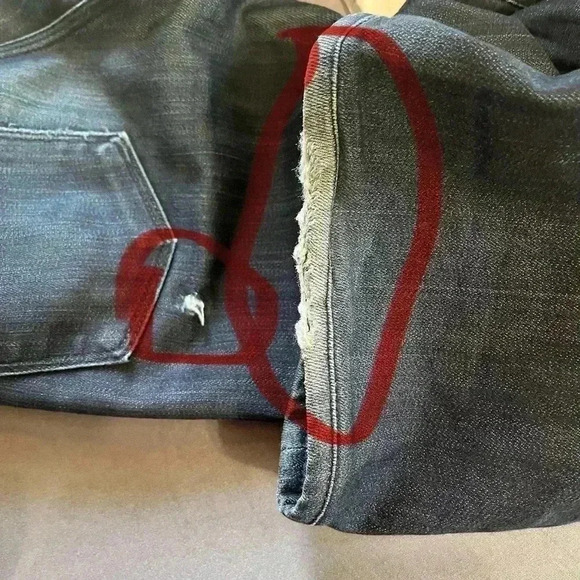 Raven denim Sadie flare raw wash jeans - Picture 11 of 11